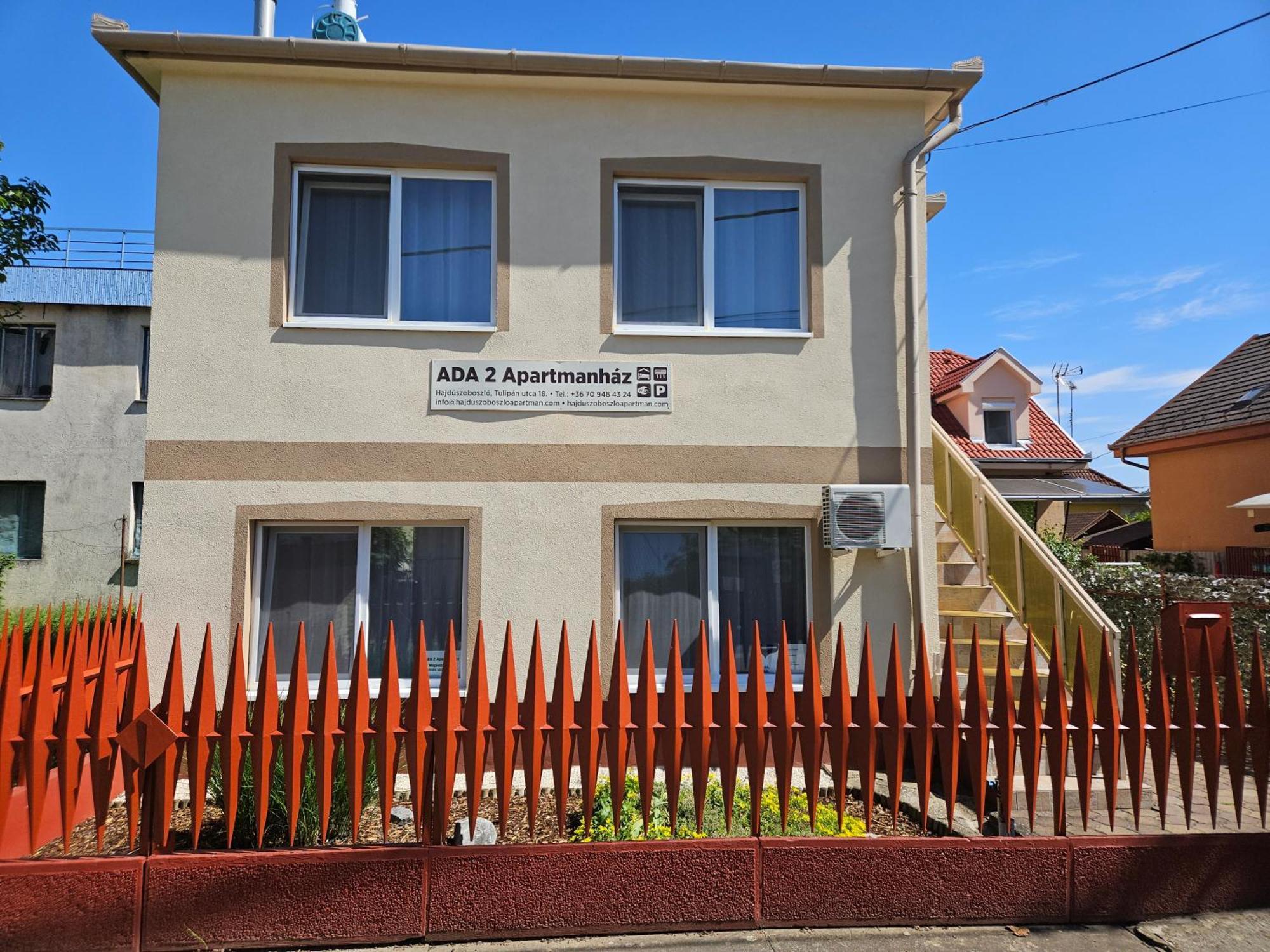 Ada 2 Apartmanhaz Hajdúszoboszló Eksteriør bilde